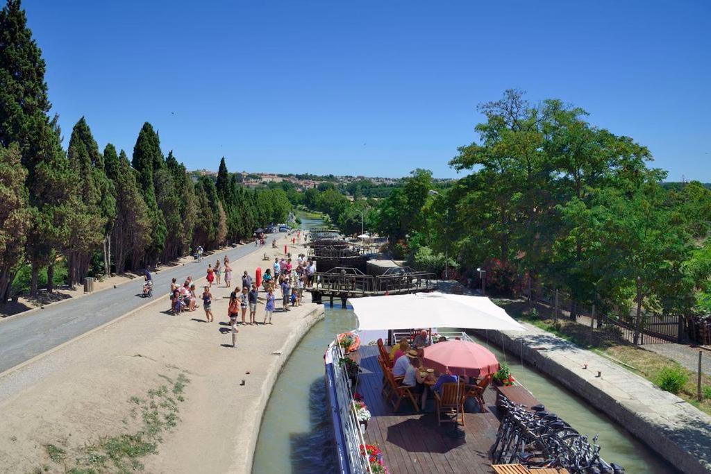 "Le Colombier"-Meuble De Tourisme 3 Etoiles -Residence "Les Logis De Beziers"-Garage Optionnel-Coeur De Ville-Plages A 16Km ! Exteriér fotografie
